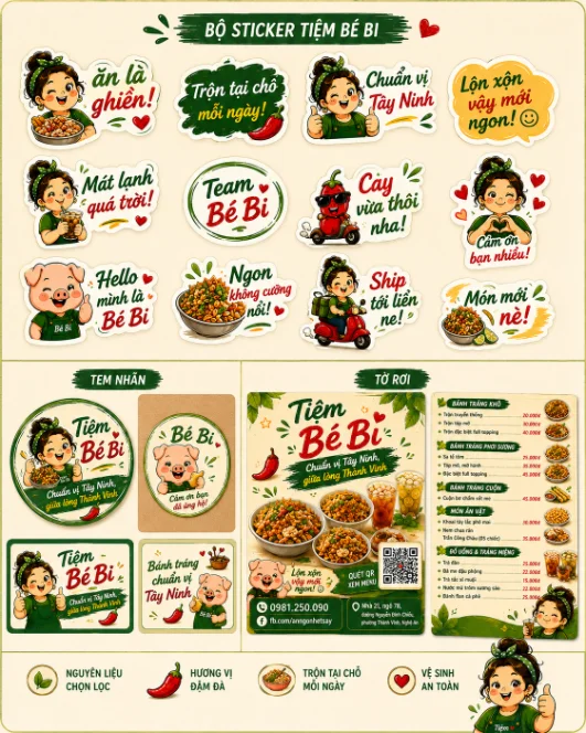 Sticker & ấn phẩm