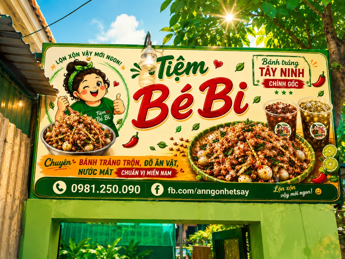 Ảnh bìa dự án Tiệm Bé Bi