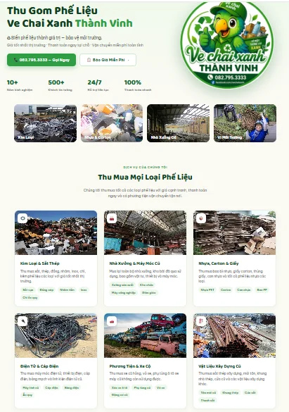 Website & bảng giá