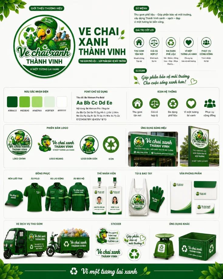 Ảnh dự án Ve Chai Xanh