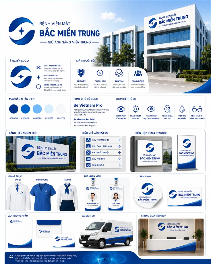 Ảnh dự án Bệnh viện Mắt Bắc Miền Trung